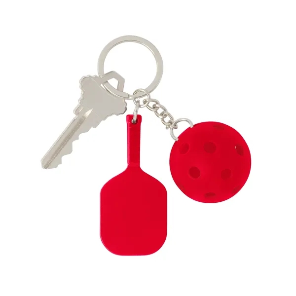 Pickleball Keychain - Pickleball Keychain - Image 3 of 7