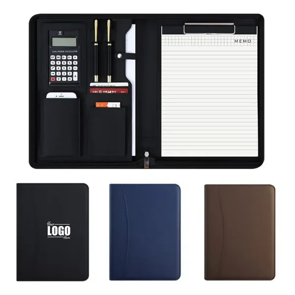 A4 Business Portfolio with Calculator - A4 Business Portfolio with Calculator - Image 0 of 3