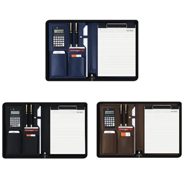 A4 Business Portfolio with Calculator - A4 Business Portfolio with Calculator - Image 1 of 3