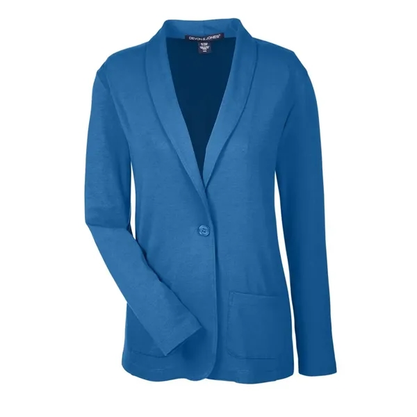 Devon & Jones Women's Perfect Fit™ Shawl Collar Cardigan - Devon & Jones Women's Perfect Fit™ Shawl Collar Cardigan - Image 3 of 6