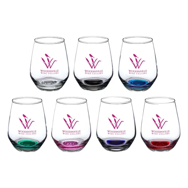 12 oz Silicia Stemless Wine Glasses - 12 oz Silicia Stemless Wine Glasses - Image 1 of 15