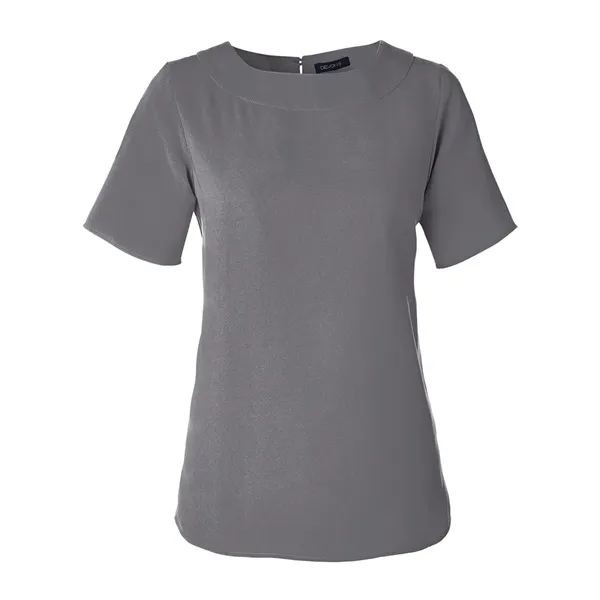 Devon & Jones Women's Perfect Fit™ Boat Neck Blouse - Devon & Jones Women's Perfect Fit™ Boat Neck Blouse - Image 9 of 12