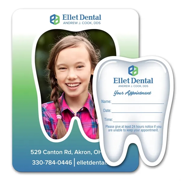 Tooth Punch Out Picture Frame Magnet - Tooth Punch Out Picture Frame Magnet - Image 0 of 1