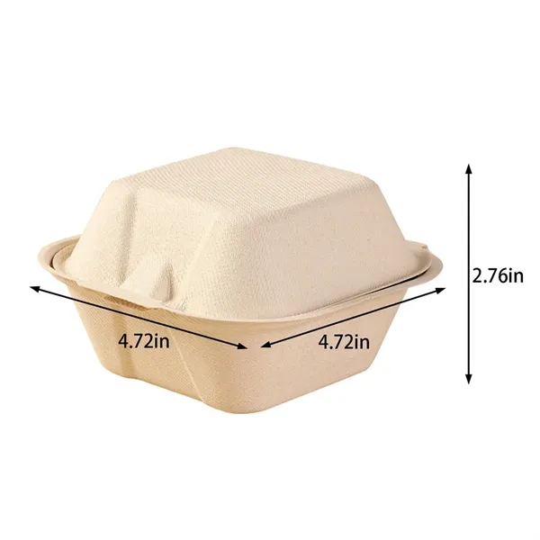 Eco-Friendly cake hamburger packaging box takeout container - Eco-Friendly cake hamburger packaging box takeout container - Image 1 of 4