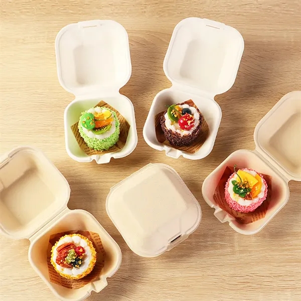 Eco-Friendly cake hamburger packaging box takeout container - Eco-Friendly cake hamburger packaging box takeout container - Image 4 of 4