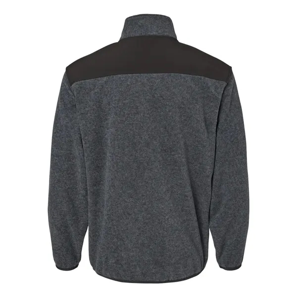 DRI DUCK Men's Ranger Melange Fleece Pullover - DRI DUCK Men's Ranger Melange Fleece Pullover - Image 2 of 6