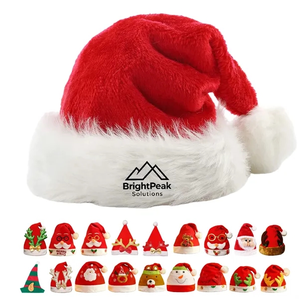 Festive Santa Hat Collection for Holiday Parties and Events - Festive Santa Hat Collection for Holiday Parties and Events - Image 0 of 19