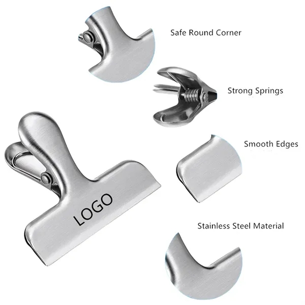 Stainless Steel Chip Clip - Stainless Steel Chip Clip - Image 0 of 3