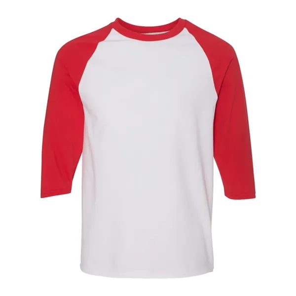 Gildan Unisex Heavy Cotton™ Raglan Three-Quarter Sleeve T... - Gildan Unisex Heavy Cotton™ Raglan Three-Quarter Sleeve T... - Image 19 of 25