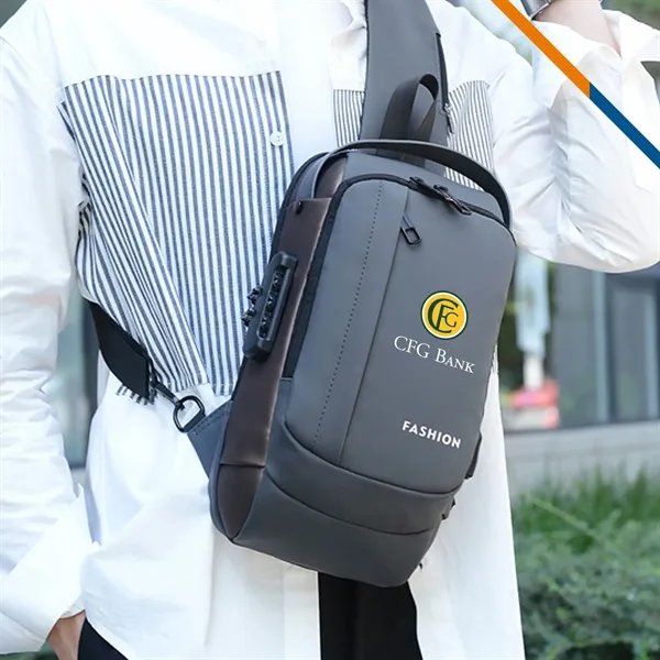 Ridge Sling Bag With Lock - Ridge Sling Bag With Lock - Image 1 of 6