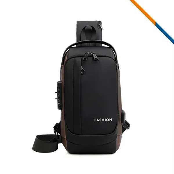 Ridge Sling Bag With Lock - Ridge Sling Bag With Lock - Image 4 of 6