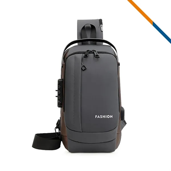 Ridge Sling Bag With Lock - Ridge Sling Bag With Lock - Image 6 of 6