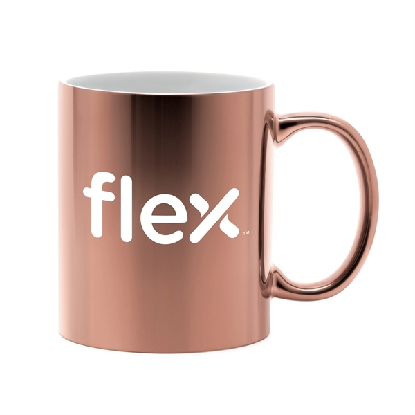 11oz. Metallic Ceramic Mug - 11oz. Metallic Ceramic Mug - Image 0 of 3