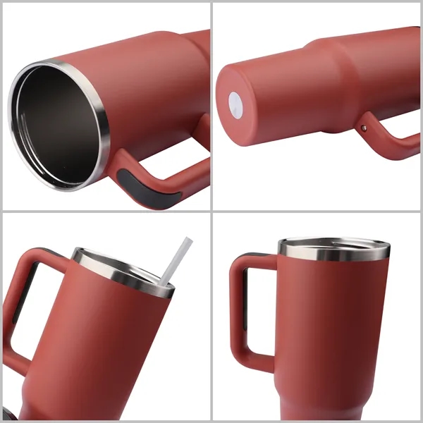 40 oz SipTek Vacuum Mug with Straw
