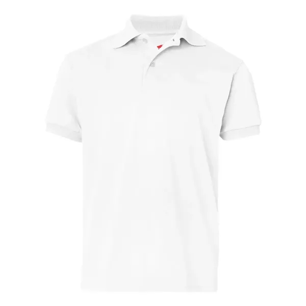 Hanes Youth EcoSmart® Jersey Polo - Hanes Youth EcoSmart® Jersey Polo - Image 31 of 33