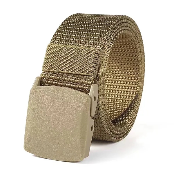 Military Belt With TSA Safe Plastic Buckle - Military Belt With TSA Safe Plastic Buckle - Image 4 of 6