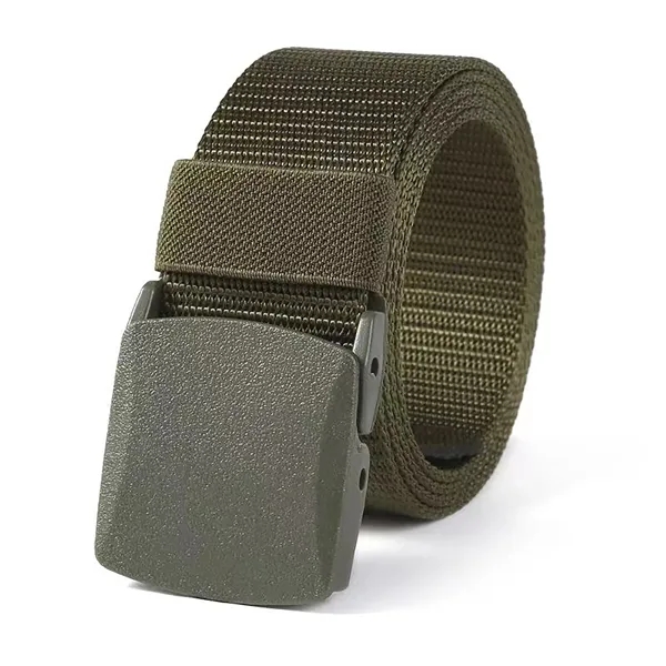 Military Belt With TSA Safe Plastic Buckle - Military Belt With TSA Safe Plastic Buckle - Image 5 of 6
