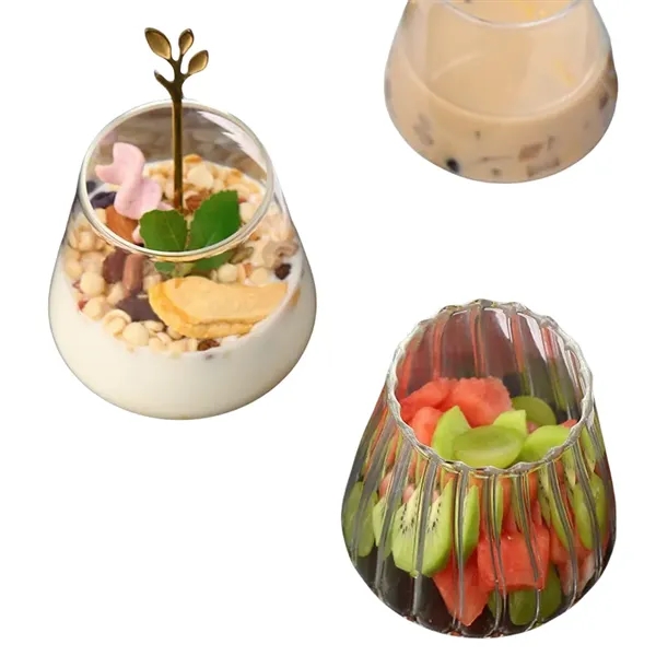 10/12 oz Mount Fuji High-Borosilicate Trendy Glass Cup - 10/12 oz Mount Fuji High-Borosilicate Trendy Glass Cup - Image 6 of 7