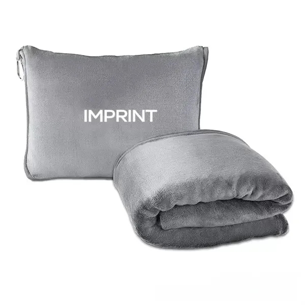 2-in-1 Travel Blanket & Pillow - 2-in-1 Travel Blanket & Pillow - Image 1 of 5