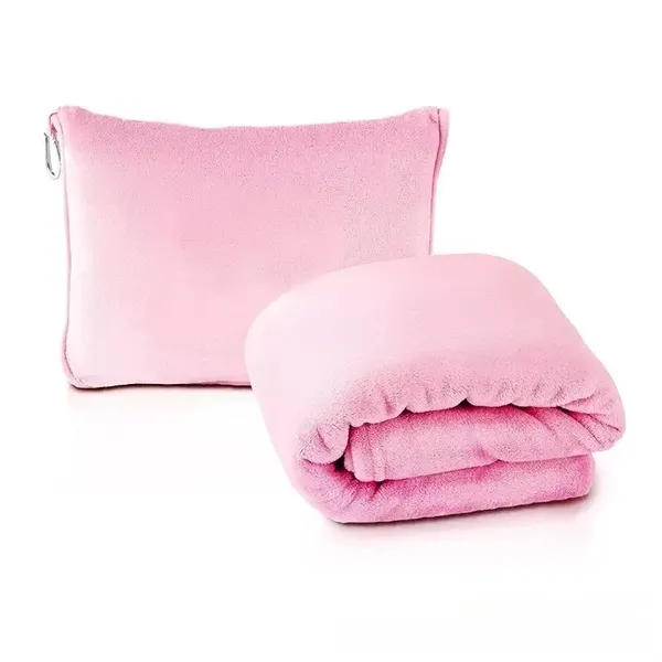 2-in-1 Travel Blanket & Pillow - 2-in-1 Travel Blanket & Pillow - Image 2 of 5
