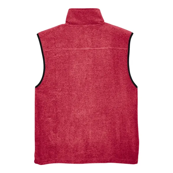 Harriton Unisex Fleece Full-Zip Vest - Harriton Unisex Fleece Full-Zip Vest - Image 10 of 16
