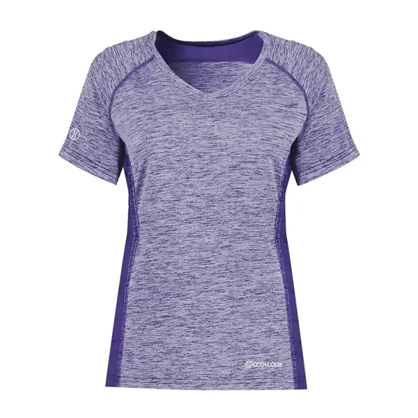 Holloway Women's Electrify CoolCore® V-Neck T-Shirt