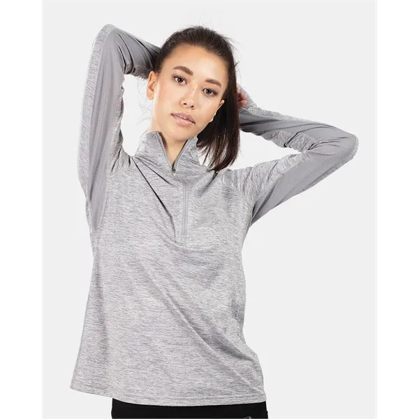 Holloway Women's Electrify CoolCore® Quarter-Zip Pullover - Holloway Women's Electrify CoolCore® Quarter-Zip Pullover - Image 0 of 24