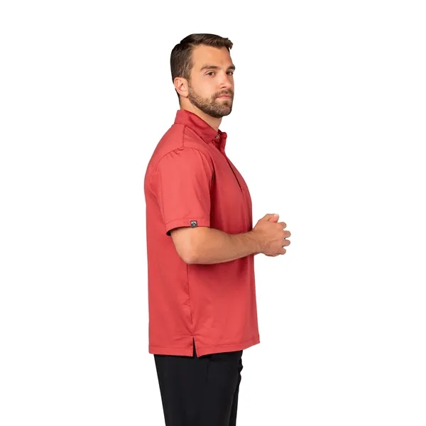 Storm Creek Men's Optimist II Microstripe Short Sleeve Polo - Storm Creek Men's Optimist II Microstripe Short Sleeve Polo - Image 5 of 19