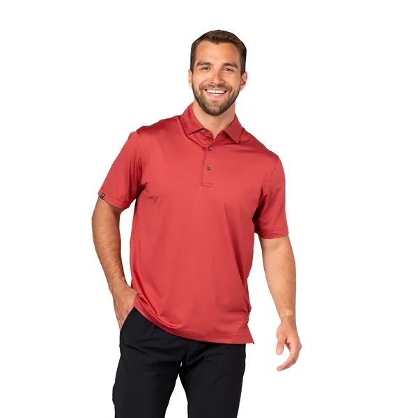 Storm Creek Men's Optimist II Microstripe Short Sleeve Polo - Storm Creek Men's Optimist II Microstripe Short Sleeve Polo - Image 4 of 19