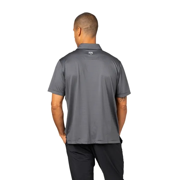 Storm Creek Men's Optimist II Microstripe Short Sleeve Polo - Storm Creek Men's Optimist II Microstripe Short Sleeve Polo - Image 10 of 19