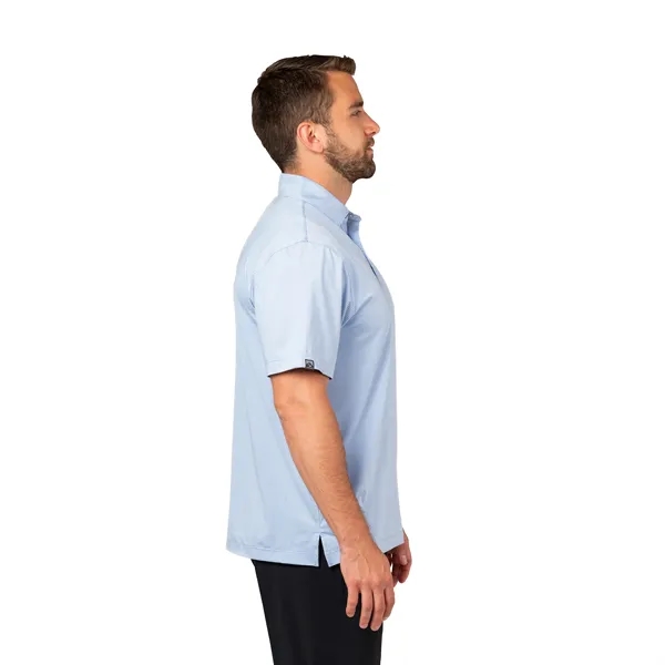 Storm Creek Men's Optimist II Microstripe Short Sleeve Polo - Storm Creek Men's Optimist II Microstripe Short Sleeve Polo - Image 13 of 19