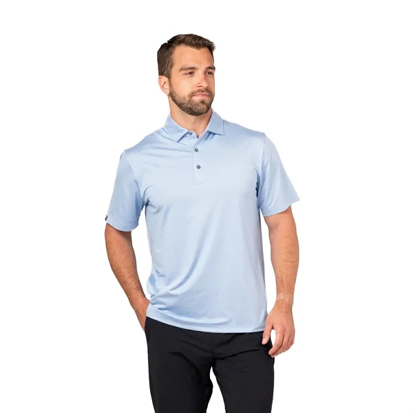Storm Creek Men's Optimist II Microstripe Short Sleeve Polo - Storm Creek Men's Optimist II Microstripe Short Sleeve Polo - Image 12 of 19