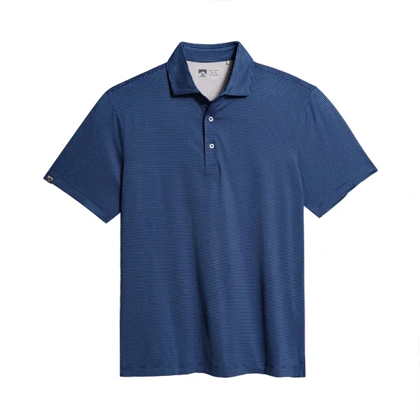 Storm Creek Men's Optimist II Microstripe Short Sleeve Polo - Storm Creek Men's Optimist II Microstripe Short Sleeve Polo - Image 19 of 19