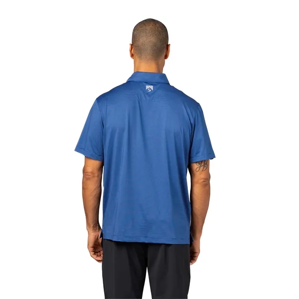 Storm Creek Men's Optimist II Microstripe Short Sleeve Polo - Storm Creek Men's Optimist II Microstripe Short Sleeve Polo - Image 18 of 19