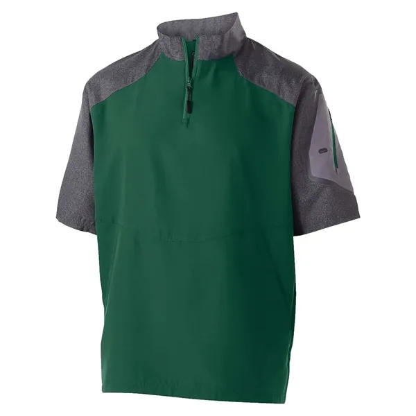 Holloway Unisex Raider Short Sleeve Quarter-Zip Pullover - Holloway Unisex Raider Short Sleeve Quarter-Zip Pullover - Image 2 of 20