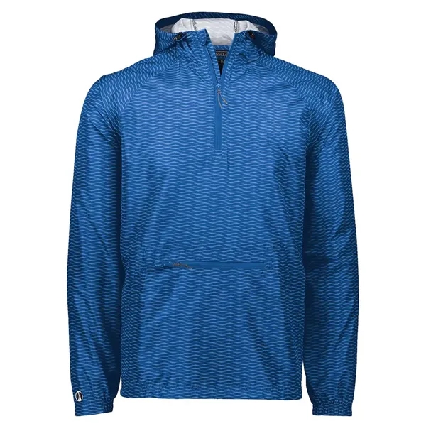 Holloway Men's Range Hooded Packable Quarter-Zip Jacket - Holloway Men's Range Hooded Packable Quarter-Zip Jacket - Image 9 of 14