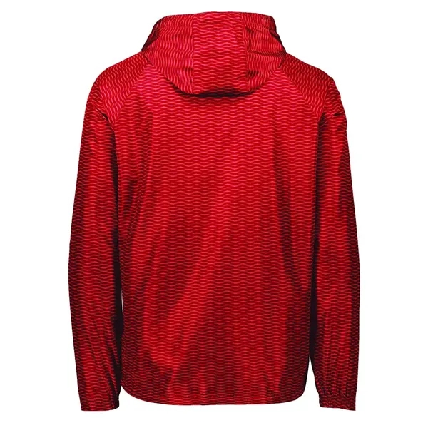 Holloway Men's Range Hooded Packable Quarter-Zip Jacket - Holloway Men's Range Hooded Packable Quarter-Zip Jacket - Image 12 of 14