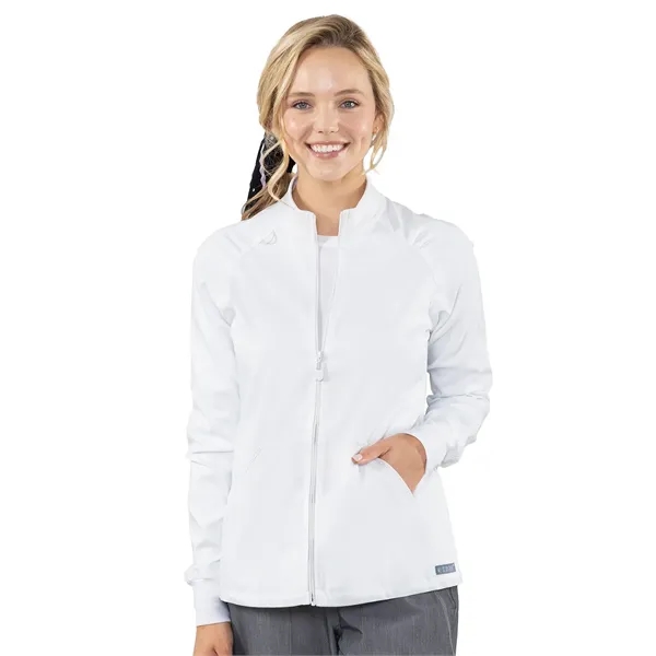 Med Couture - MC Touch - Women's 4-Pocket Zip-Front Jacket - Med Couture - MC Touch - Women's 4-Pocket Zip-Front Jacket - Image 5 of 5