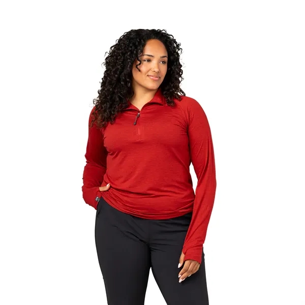 Storm Creek Women's Pacesetter Soft Lightweight Quarter Zip - Storm Creek Women's Pacesetter Soft Lightweight Quarter Zip - Image 16 of 64