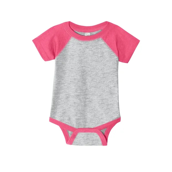 Rabbit Skins Infant Baseball Fine Jersey Bodysuit. - Rabbit Skins Infant Baseball Fine Jersey Bodysuit. - Image 3 of 19