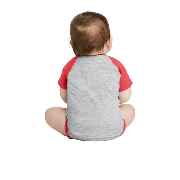 Rabbit Skins Infant Baseball Fine Jersey Bodysuit. - Rabbit Skins Infant Baseball Fine Jersey Bodysuit. - Image 6 of 19