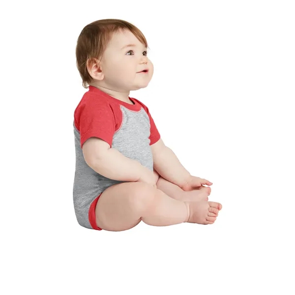 Rabbit Skins Infant Baseball Fine Jersey Bodysuit. - Rabbit Skins Infant Baseball Fine Jersey Bodysuit. - Image 7 of 19