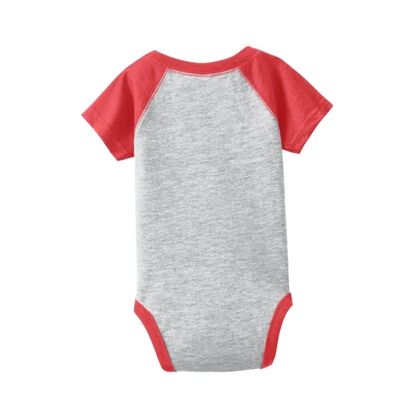 Rabbit Skins Infant Baseball Fine Jersey Bodysuit. - Rabbit Skins Infant Baseball Fine Jersey Bodysuit. - Image 9 of 19