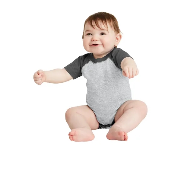 Rabbit Skins Infant Baseball Fine Jersey Bodysuit. - Rabbit Skins Infant Baseball Fine Jersey Bodysuit. - Image 15 of 19