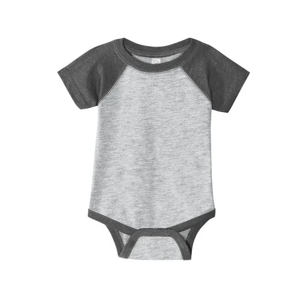 Rabbit Skins Infant Baseball Fine Jersey Bodysuit. - Rabbit Skins Infant Baseball Fine Jersey Bodysuit. - Image 18 of 19