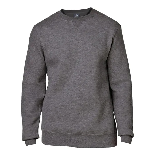 J. America Unisex Premium Fleece Crewneck Sweatshirt - J. America Unisex Premium Fleece Crewneck Sweatshirt - Image 3 of 12