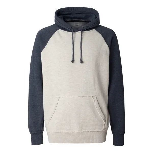 J. America Men's Vintage Heather Hooded Sweatshirt - J. America Men's Vintage Heather Hooded Sweatshirt - Image 7 of 18