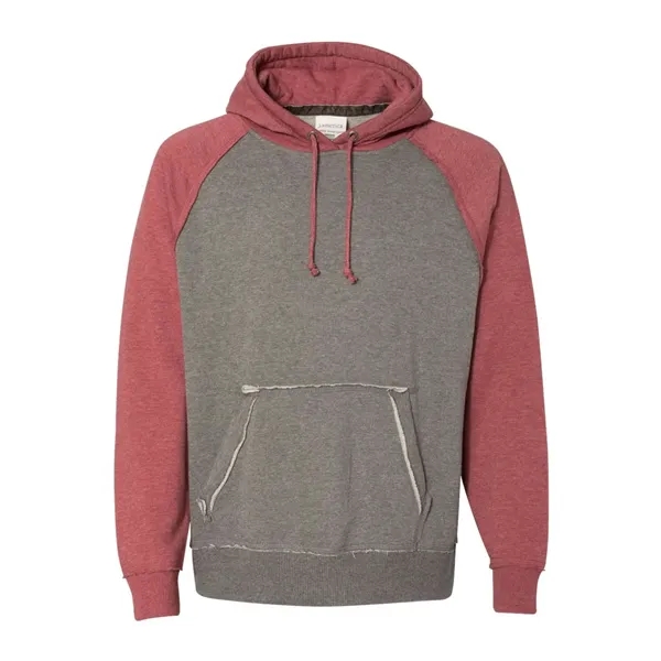 J. America Men's Vintage Heather Hooded Sweatshirt - J. America Men's Vintage Heather Hooded Sweatshirt - Image 13 of 18