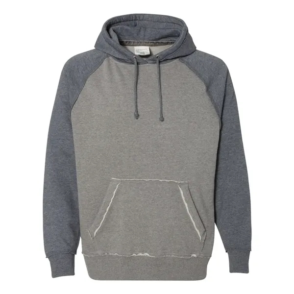 J. America Men's Vintage Heather Hooded Sweatshirt - J. America Men's Vintage Heather Hooded Sweatshirt - Image 15 of 18
