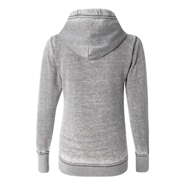 J. America Women's Zen Fleece Full-Zip Hooded Sweatshirt - J. America Women's Zen Fleece Full-Zip Hooded Sweatshirt - Image 2 of 15